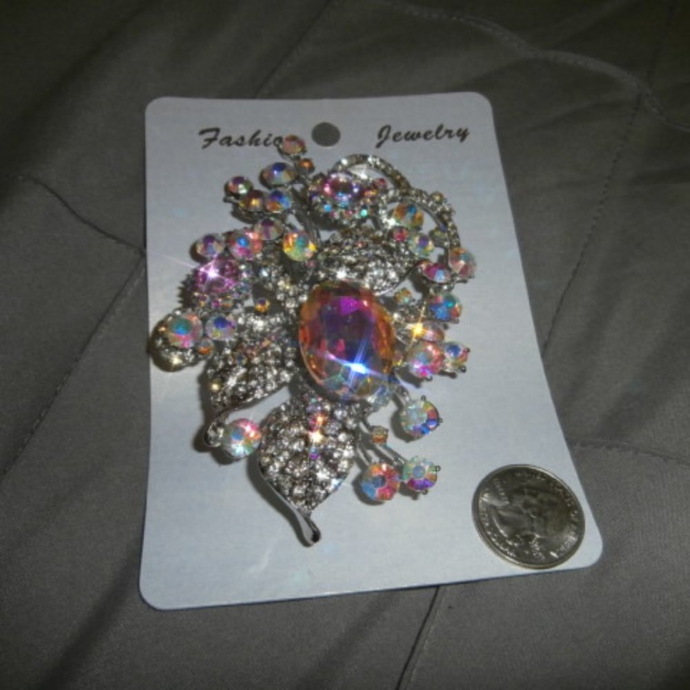 Aurora Borealis (AB) Brooch